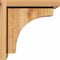 Ekena Millwork Huntington Rough Sawn Corbel w/Backplate, Western Red Cedar, 8"W x 10"D x 10"H COR08X10X10HUN01RWR - alternate 2